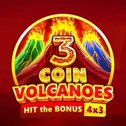 Try 3 Coin Volcanoes slot by Booongo on spinarium.be – logo image