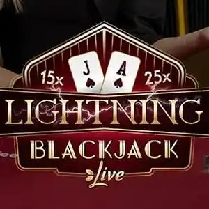 Enjoy Lightning Blackjack by Evolution – logo hosted on spinarium.be