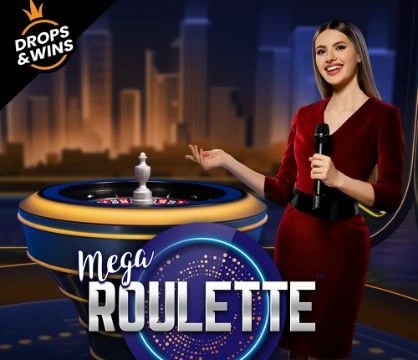 Mega Roulette logo by Pragmatic Play at Spinarium