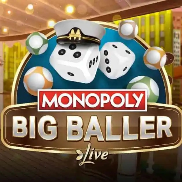 MONOPOLY Big Baller online game logo by Evolution on spinarium.be